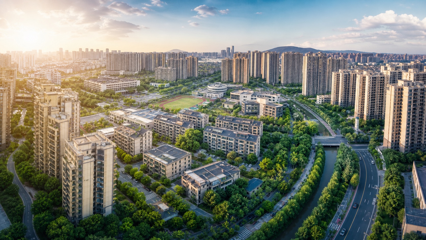 城市社区覆盖范围